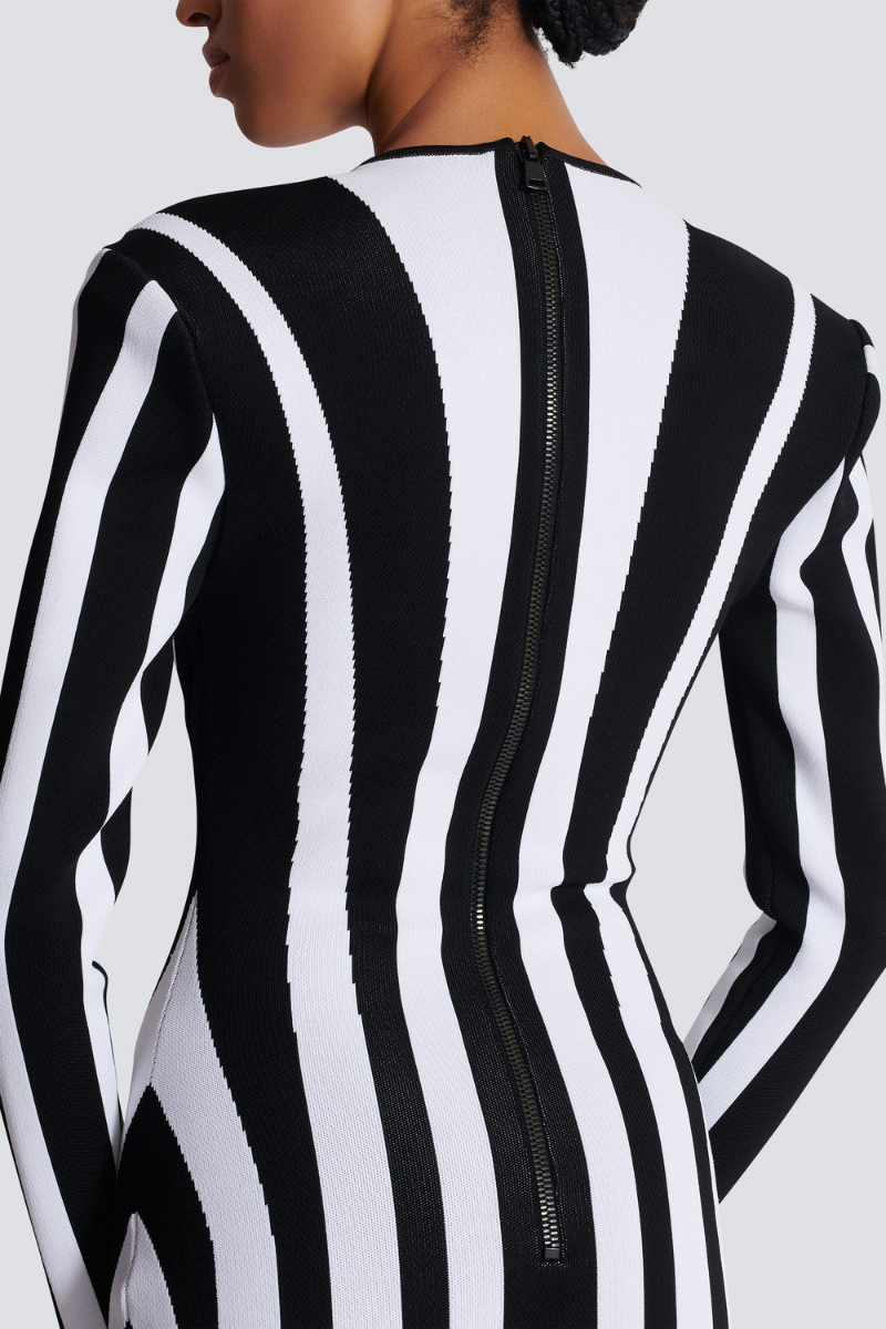 Abito Mini Viviana in Maglia a Righe