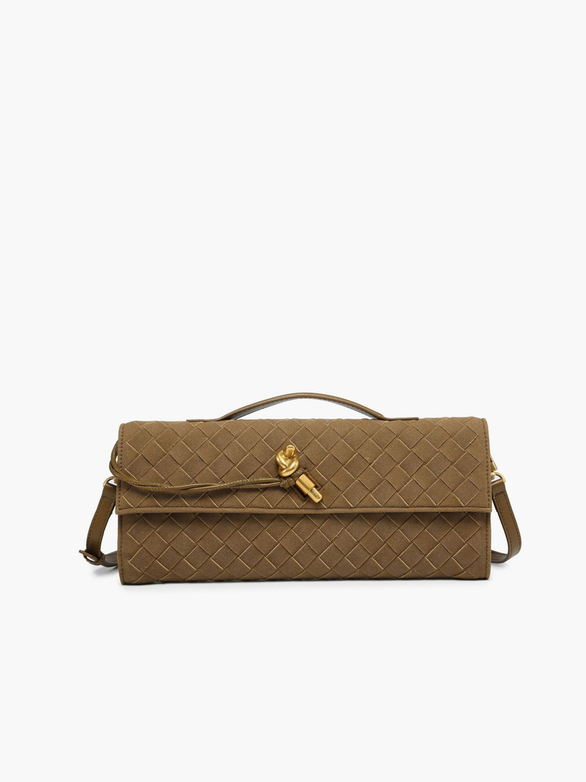 Pochette Noémie in Camoscio