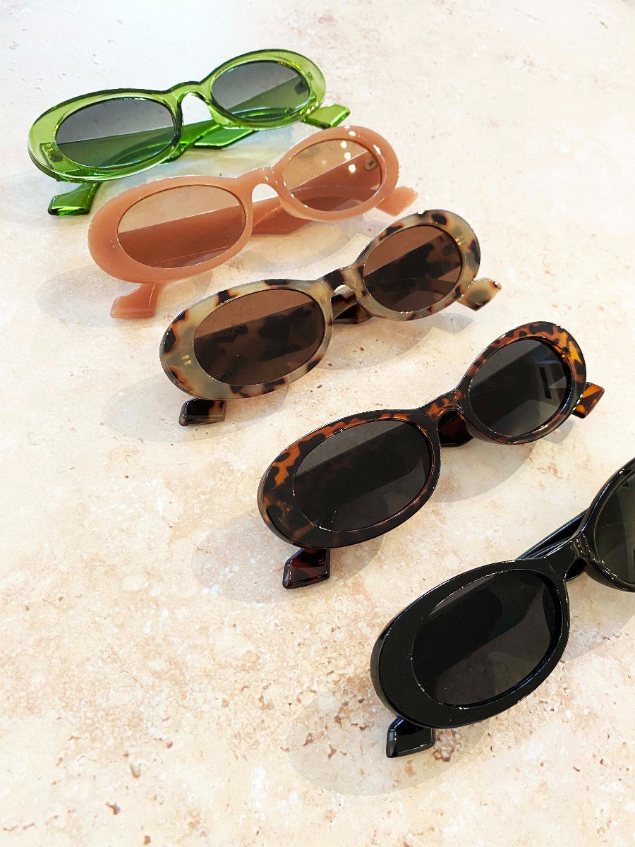 Occhiali da Sole Ovali Vintage Isabella