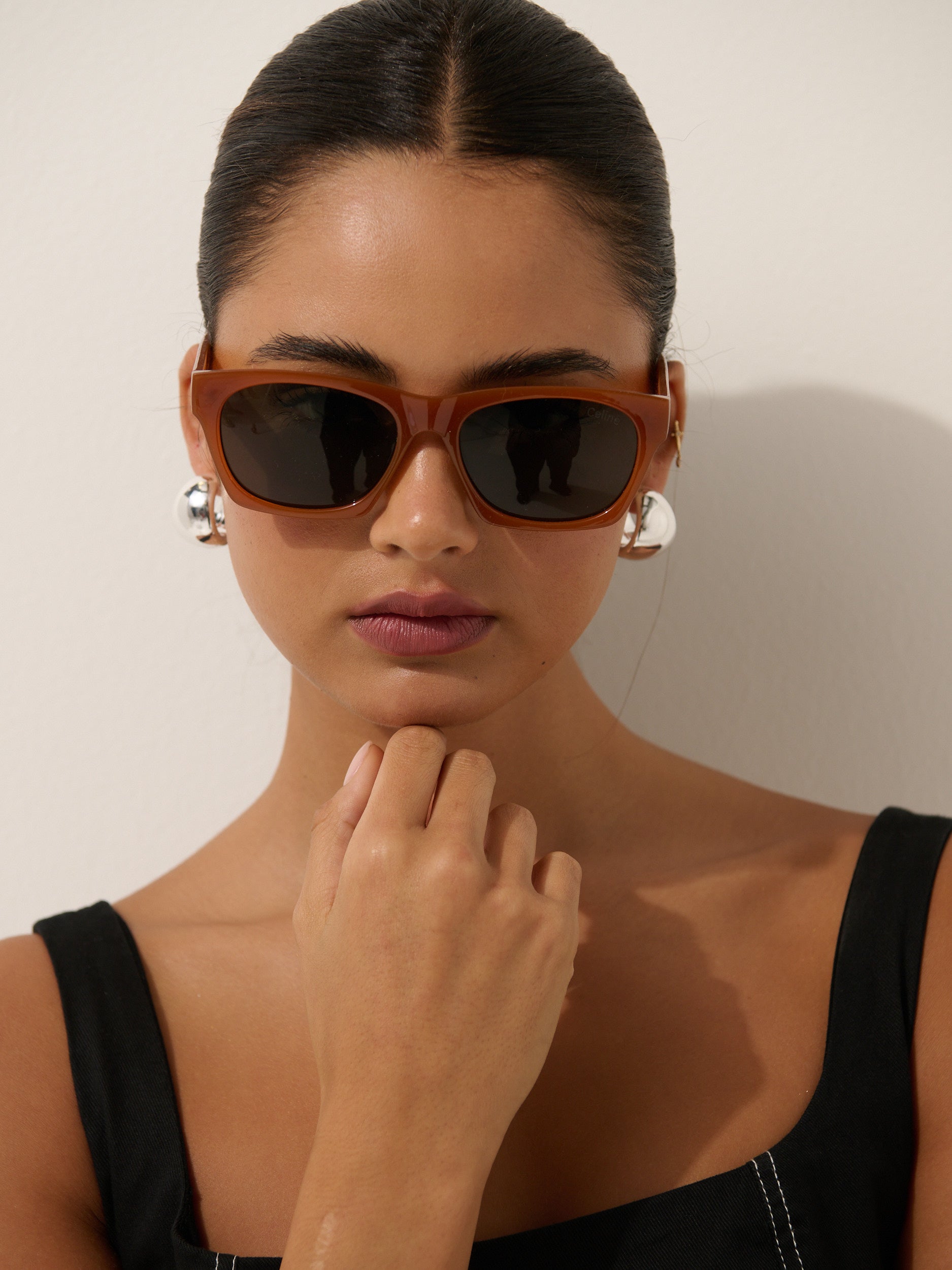 Occhiali da Sole Quadrati Minimalisti Ria