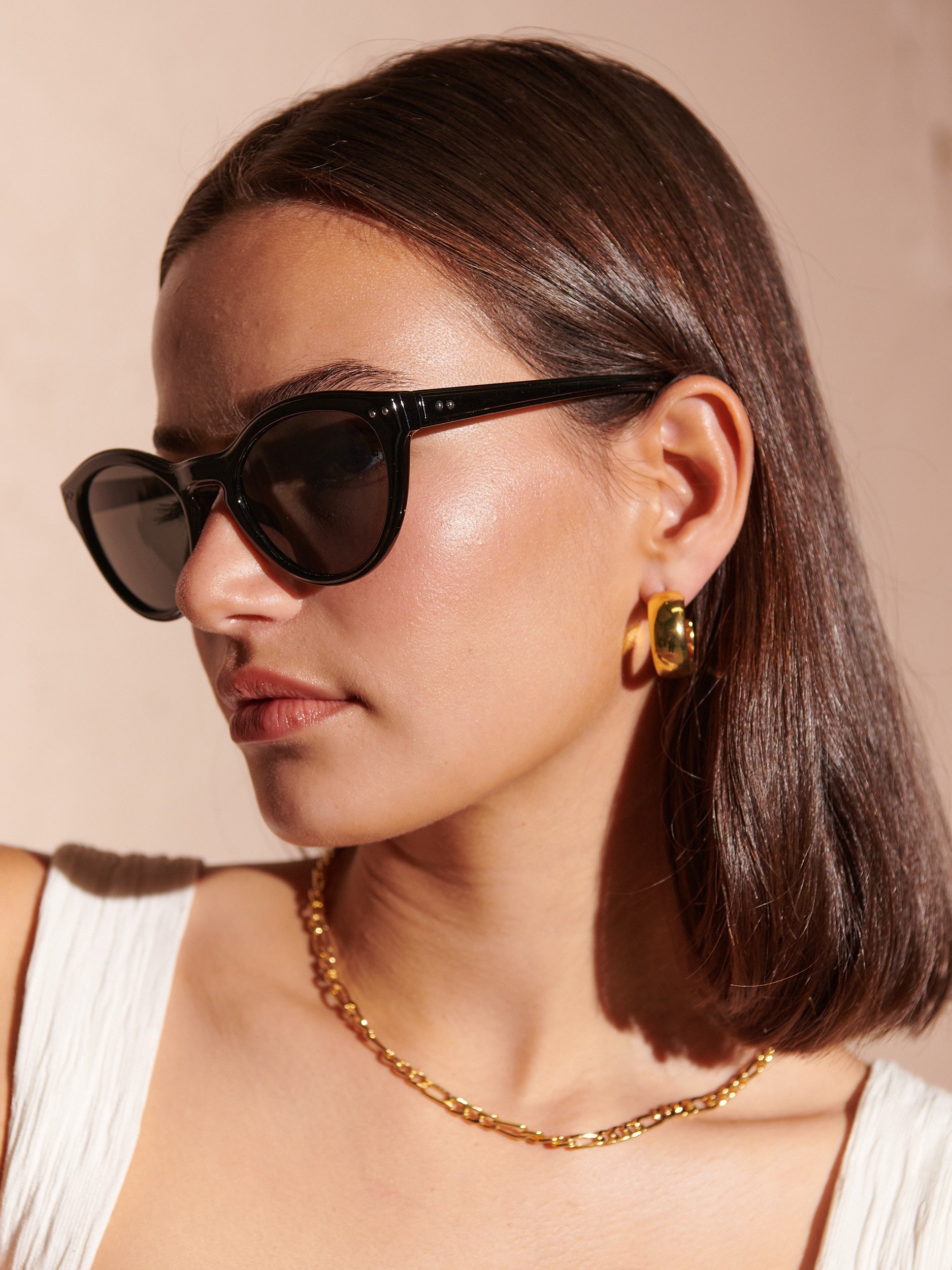 Occhiali da Sole Circolari Vintage Clinton